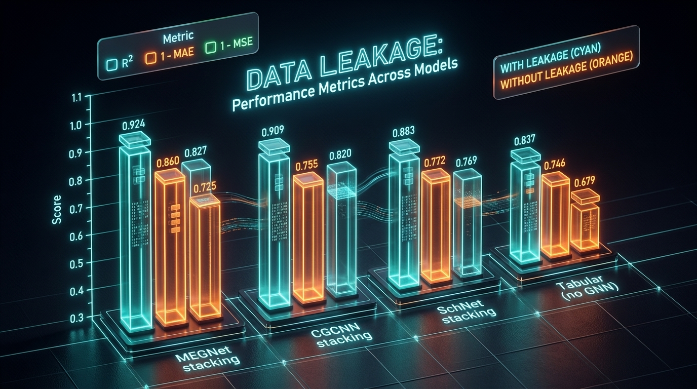 Data Leakage Analysis for Hybrid GNN